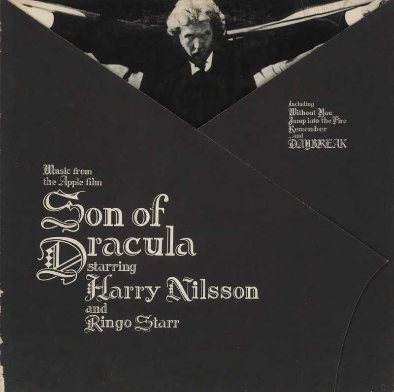 Harry Nilsson Son Of Dracula - VG US Vinyl LP