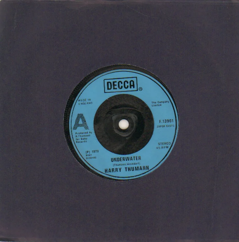 Harry Thumann Underwater UK 7" vinyl