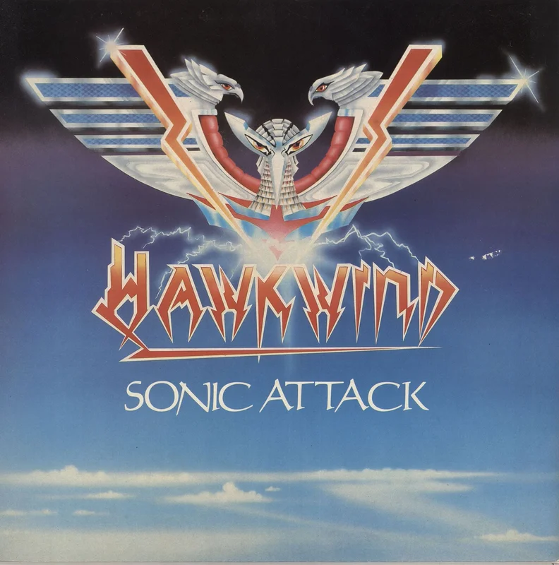 Hawkwind Sonic Attack - complete - EX UK Vinyl LP