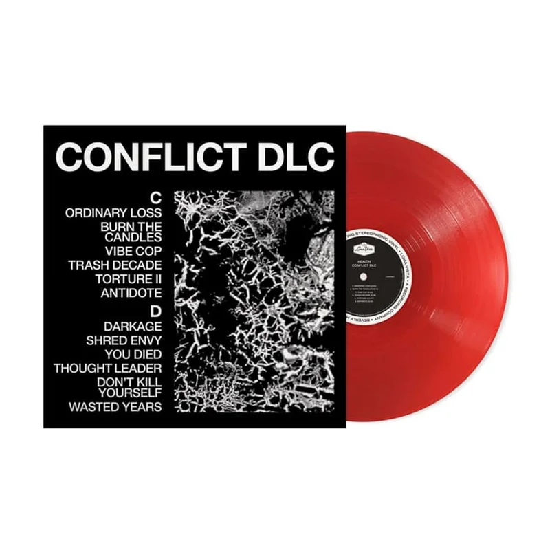 Health Conflict DLC - Indie Exclusive - Ruby Red Vinyl - Sealed UK Vinyl LP