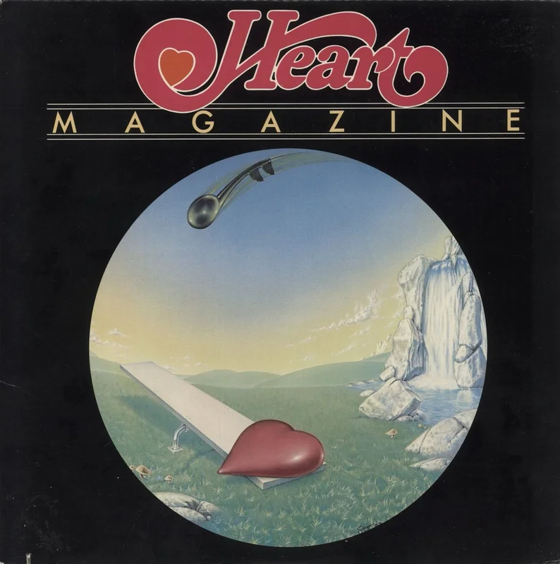 Heart Magazine US Promo Vinyl LP