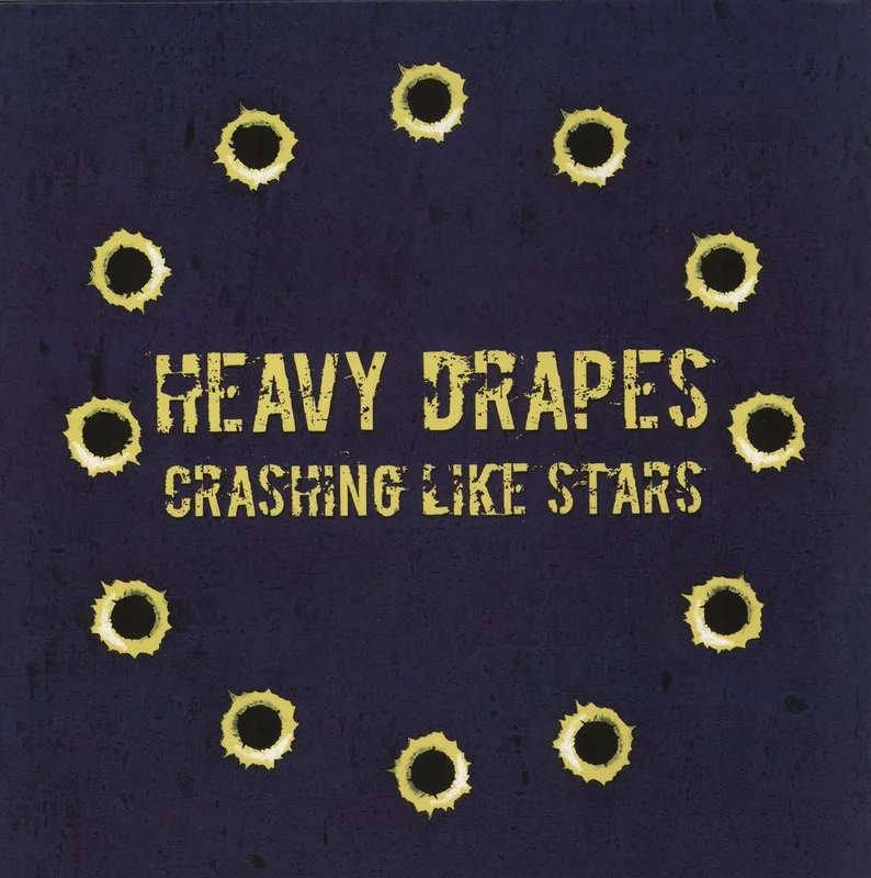 Heavy Drapes Crashing Like Stars - Yellow Vinyl - RSD19 - EX UK Vinyl LP