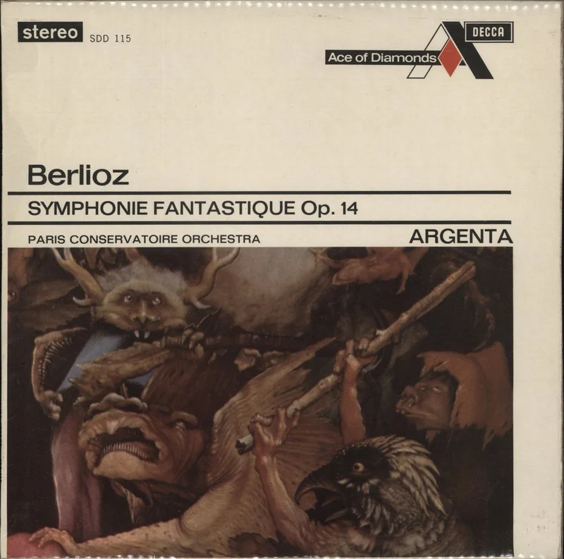 Hector Berlioz Berlioz: Symphonie Fantastique Op. 14 UK Vinyl LP