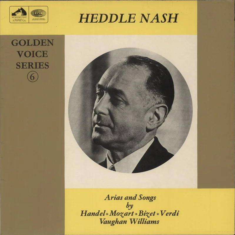 Heddle Nash Arias & Songs UK Vinyl LP