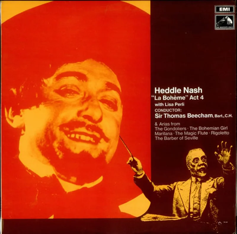 Heddle Nash 'La Boheme' Act 4 & Arias from The Gondoliers, etc... UK Vinyl LP