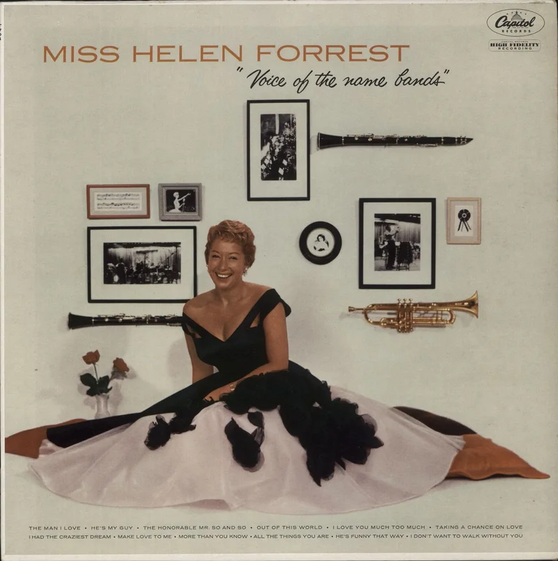 Helen Forrest Voice Of The Name Bands US Vinyl LP
