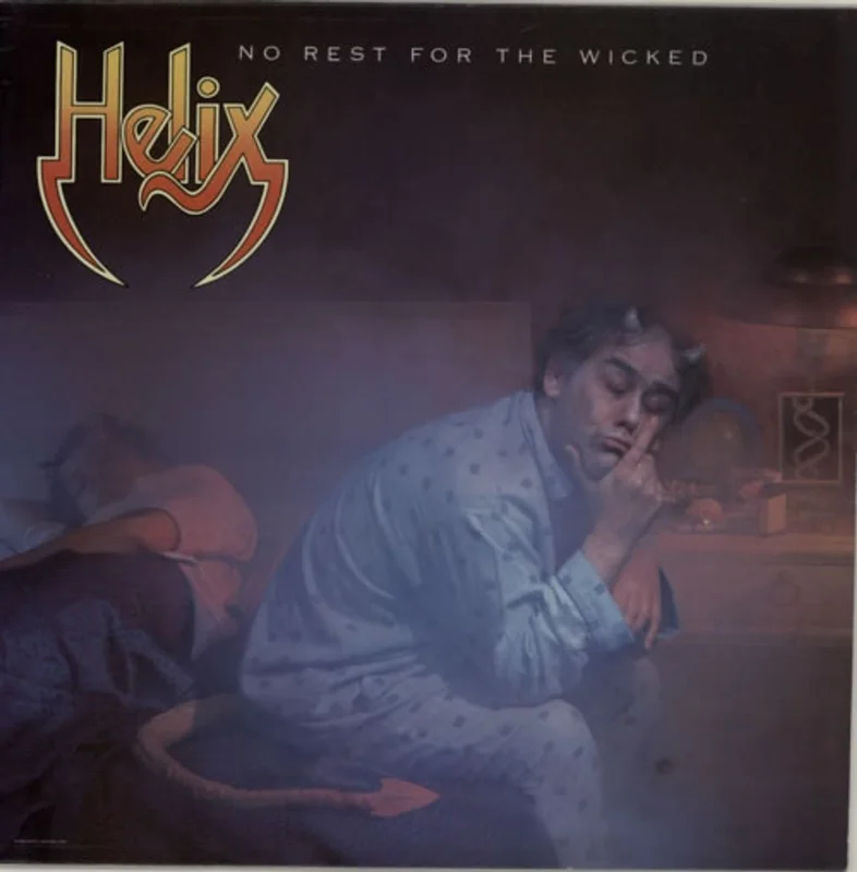 Helix No Rest For The Wicked UK Vinyl LP