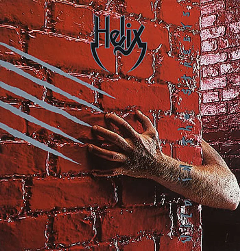Helix Wild In The Streets UK Vinyl LP