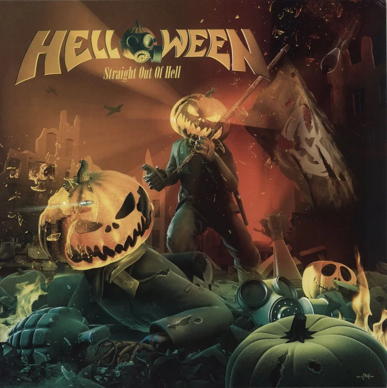 Helloween Straight Out Of Hell German 2-LP vinyl set