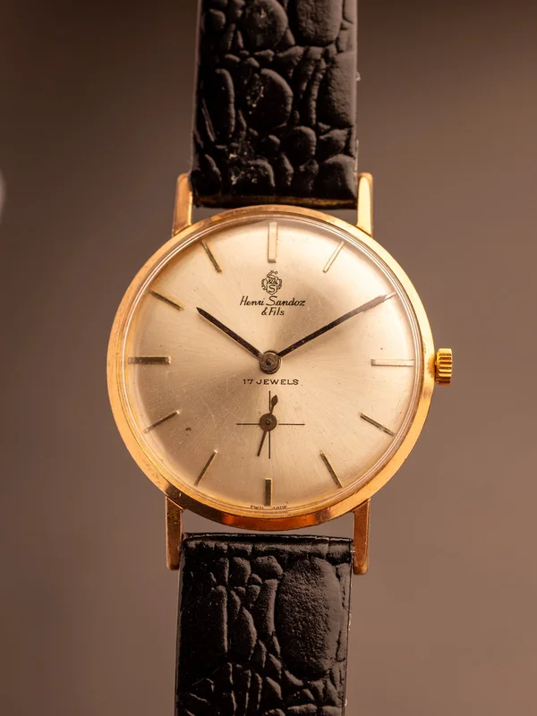 Henri Sandoz Sub-second (Ref. 528X-64) (35mm; Manual) (Rare)