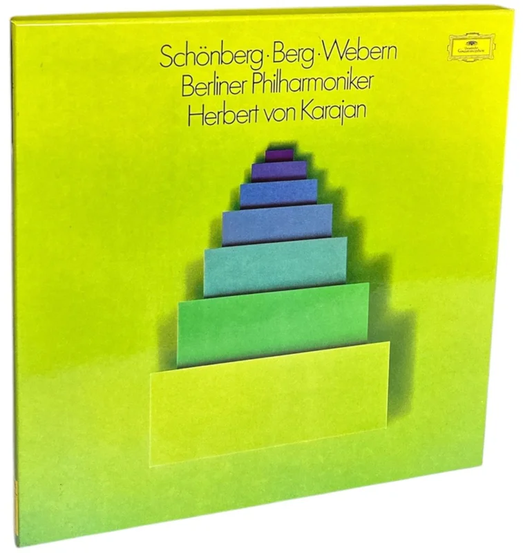 Herbert Von Karajan Schnberg Berg Webern German Vinyl box set