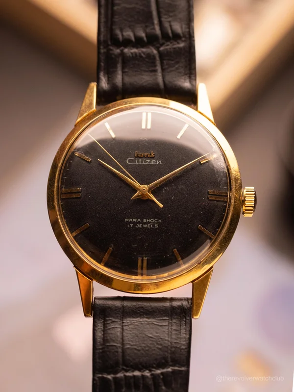 HMT Citizen Black Near Mint; Very Rare (Ref. 145171) (38mm; Manual)