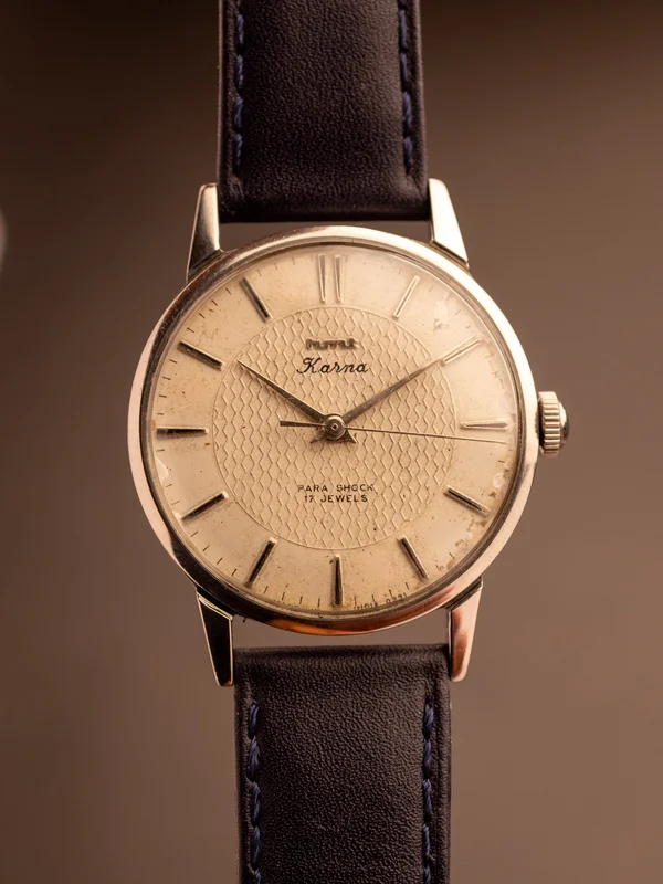 HMT Karna (Ref. 2092754) (35mm; Manual) (Very Rare; Textured Dial)