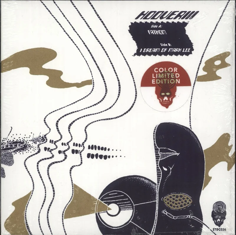 Hooveriii Fathom - Gold Vinyl - Sealed French 7" vinyl