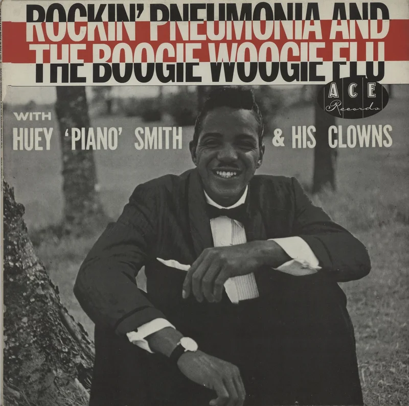 Huey 'Piano' Smith Rockin' Pneumonia And The Boogie Woogie Flu UK Vinyl LP