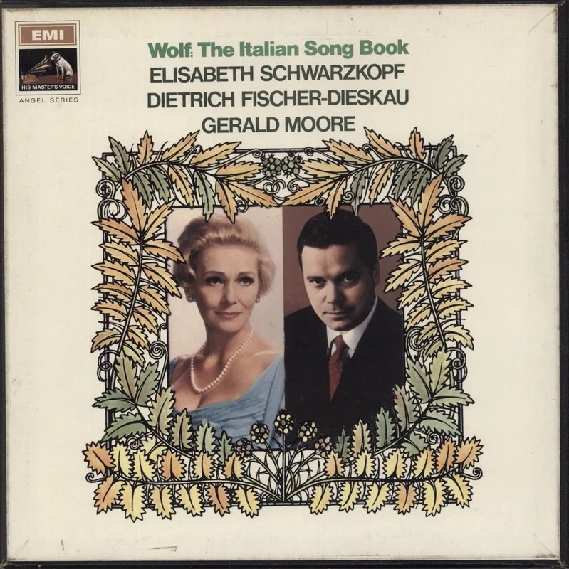 Hugo Wolf The Italian Song Book UK 2-LP vinyl set