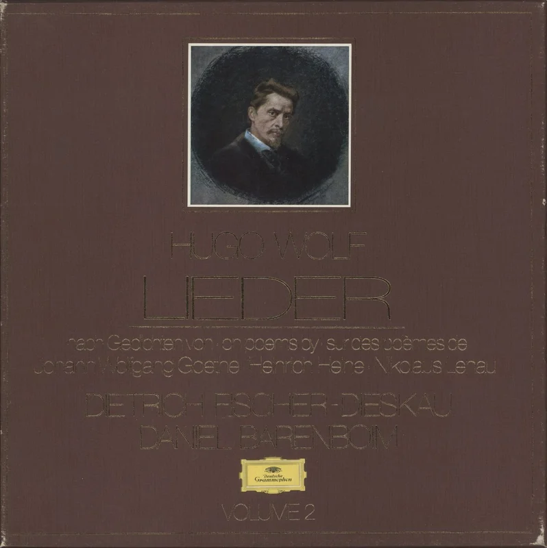 Hugo Wolf Wolf: Lieder (Nach Gedichten Von Johann Wolfgang Goethe Heinrich Heine Nikolaus Lenau) - Volume German Vinyl box set