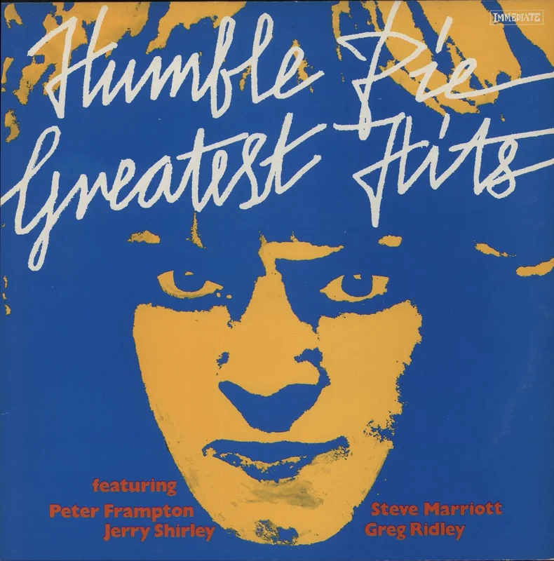 Humble Pie Greatest Hits - White Label UK Vinyl LP