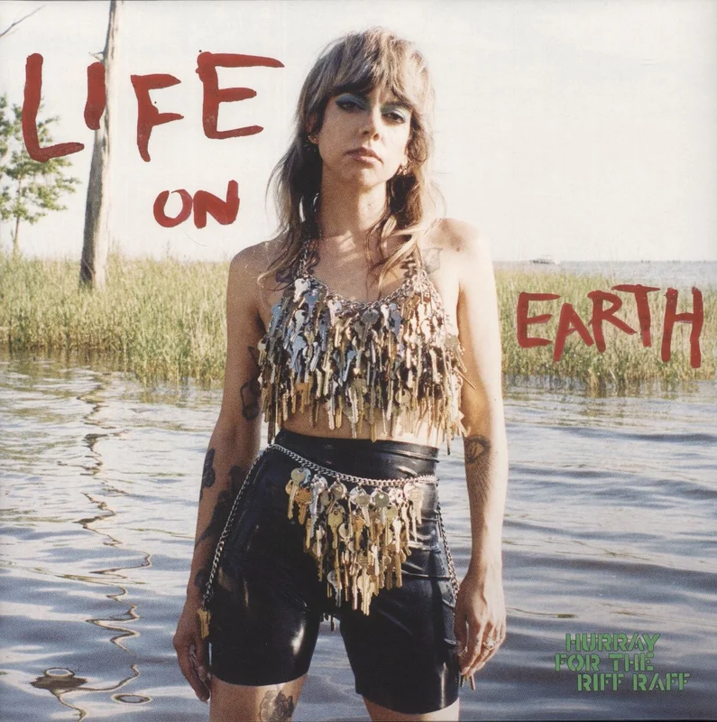 Hurray For The Riff Raff Life On Earth - Clear Vinyl + Autographed Print US Vinyl LP