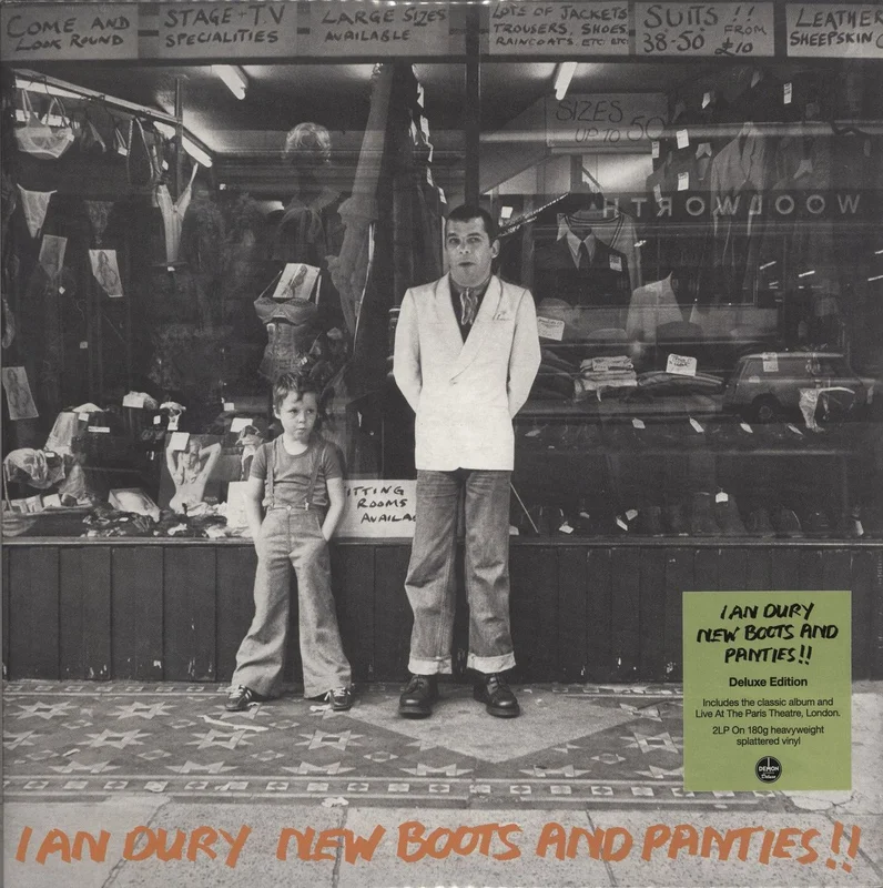 Ian Dury New Boots And Panties!! - 180gm Splattered Green/Orange Vinyl - Sealed UK 2-LP vinyl set