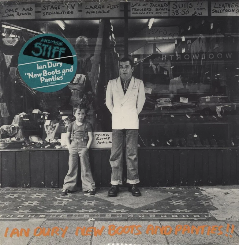 Ian Dury New Boots And Panties + Hype Sticker - Sealed US Promo Vinyl LP