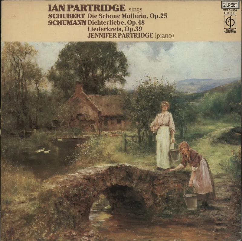 Ian Partridge Ian Partridge Sings Die Schne Mllerin, Op.25: Dichterliebe, Op.48: Liederkreis, Op.39 UK 2-LP vinyl set