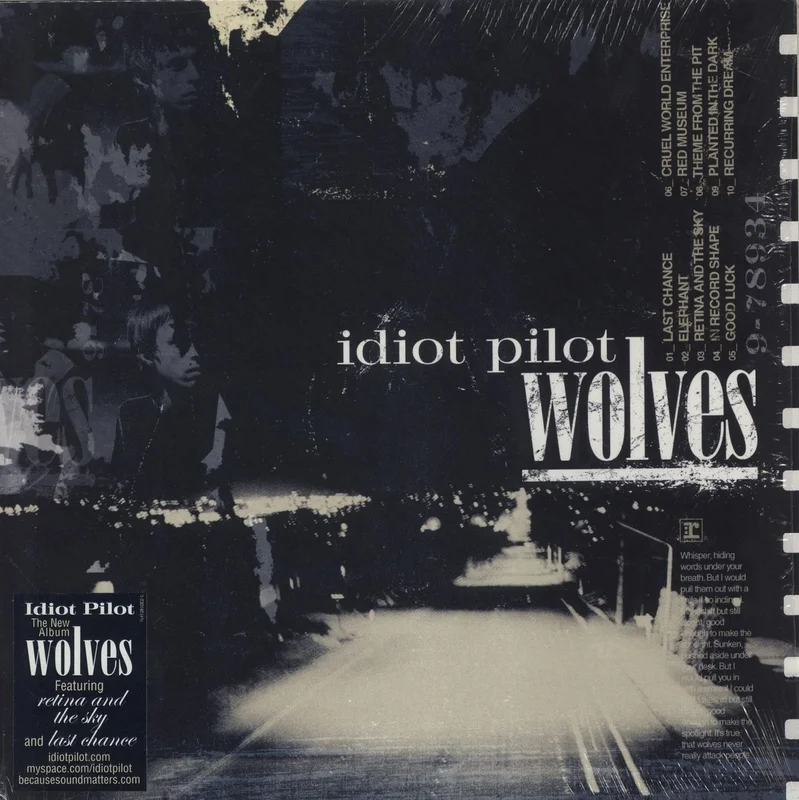 Idiot Pilot Wolves - Shrink US Vinyl LP