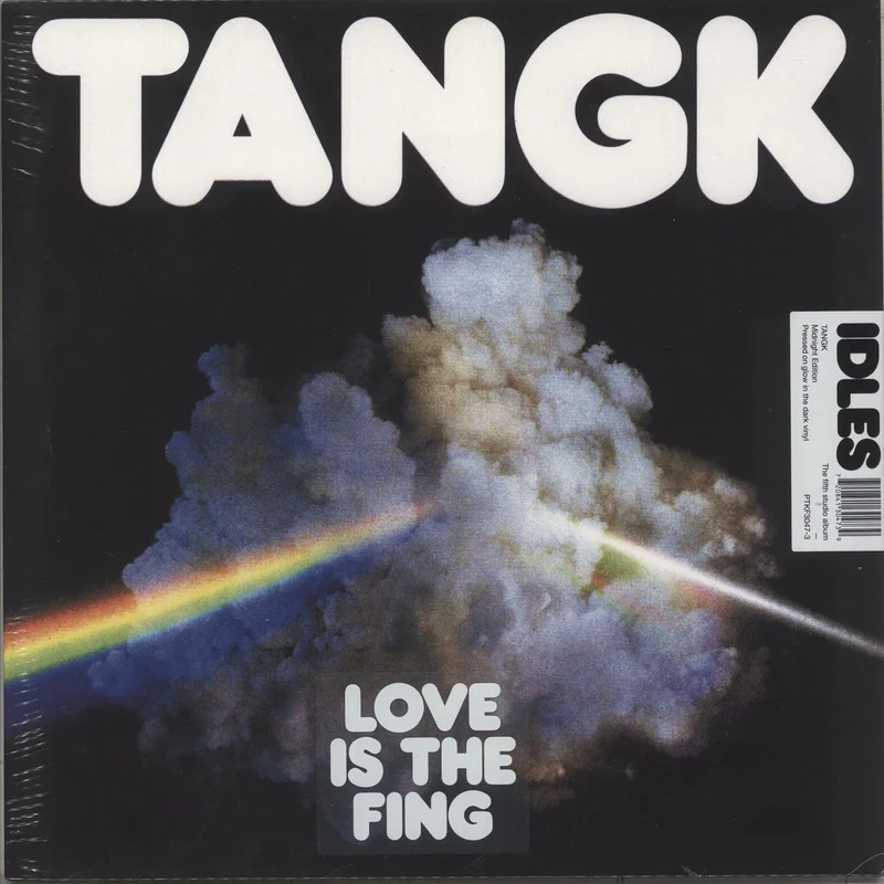 Idles TANGK - Glow in the Dark + Autographed Print - Sealed UK Vinyl LP