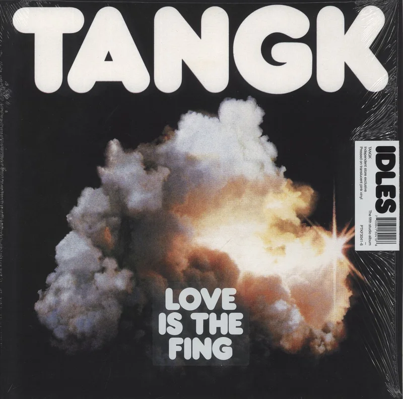 Idles TANGK - Pink Vinyl Indie Store Exclusive + Autographed Print UK Vinyl LP