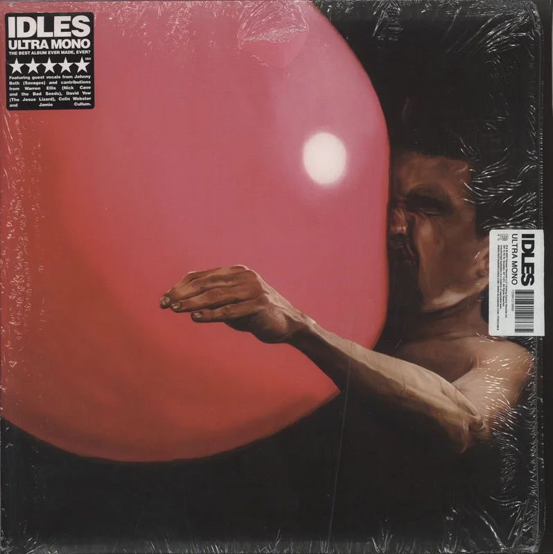 Idles Ultra Mono + Booklet - Shrink UK Vinyl LP