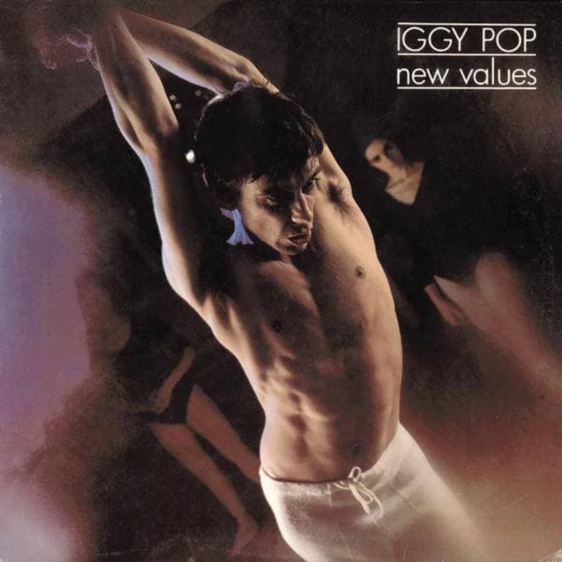 Iggy Pop New Values - Black Vinyl - Sealed UK Vinyl LP