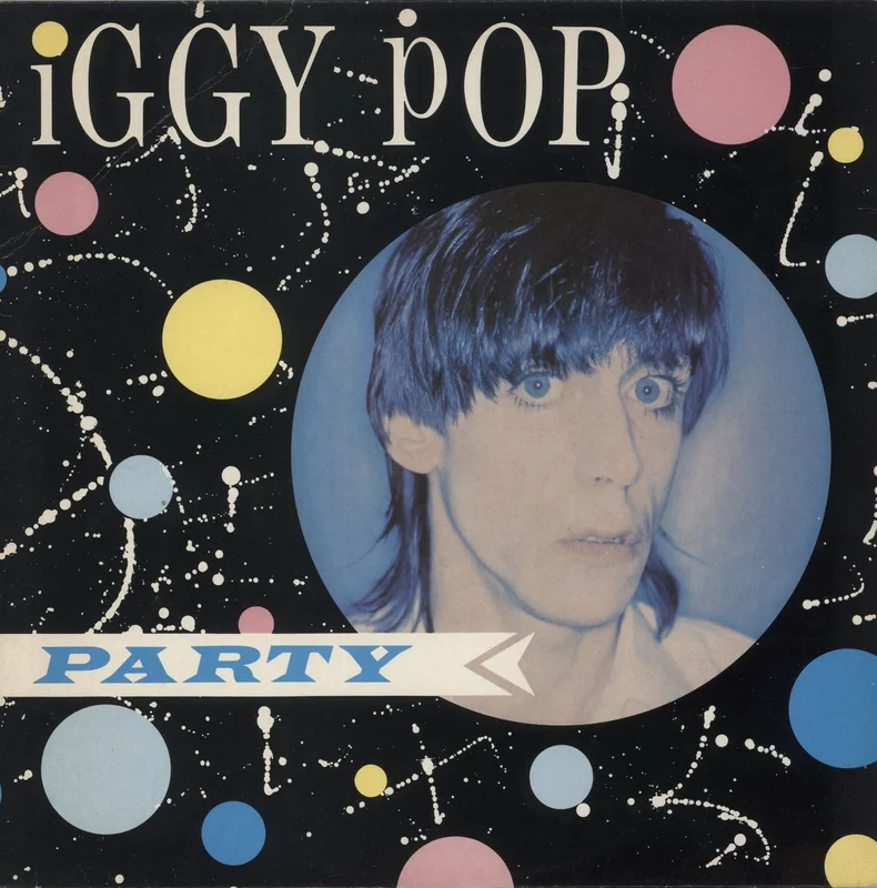 Iggy Pop Party UK Vinyl LP