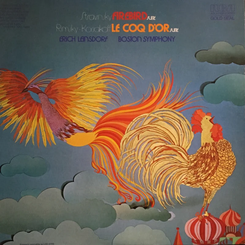 Igor Stravinsky, Nikolai Rimsky-Korsakov, Erich Leinsdorf, Boston Symphony Orchestra - Firebird Suite / Le Coq D'Or Suite