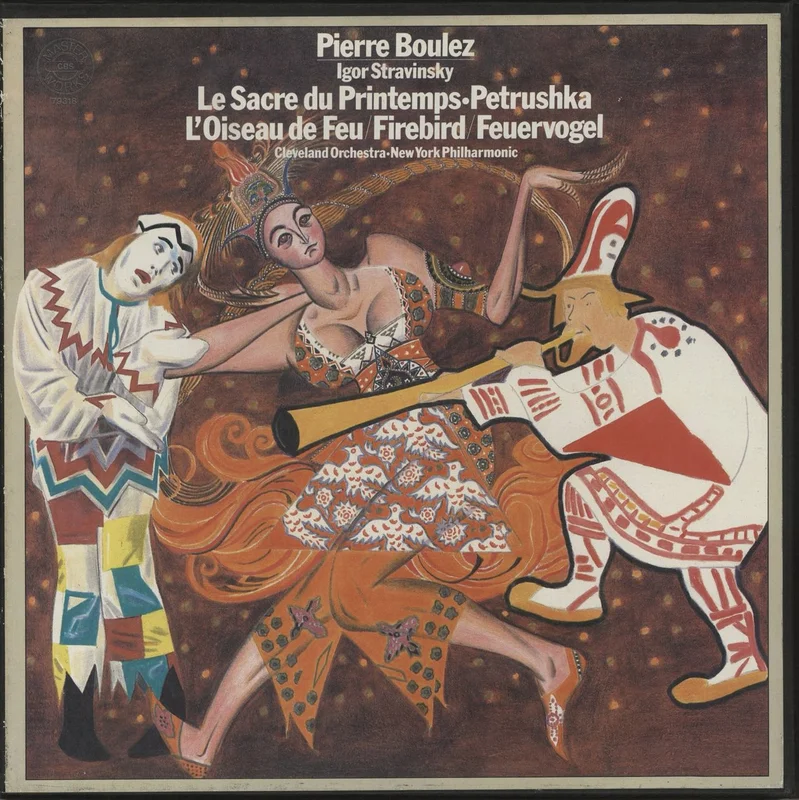 Igor Stravinsky Stravinsky : Ballets - Boulez German Vinyl box set