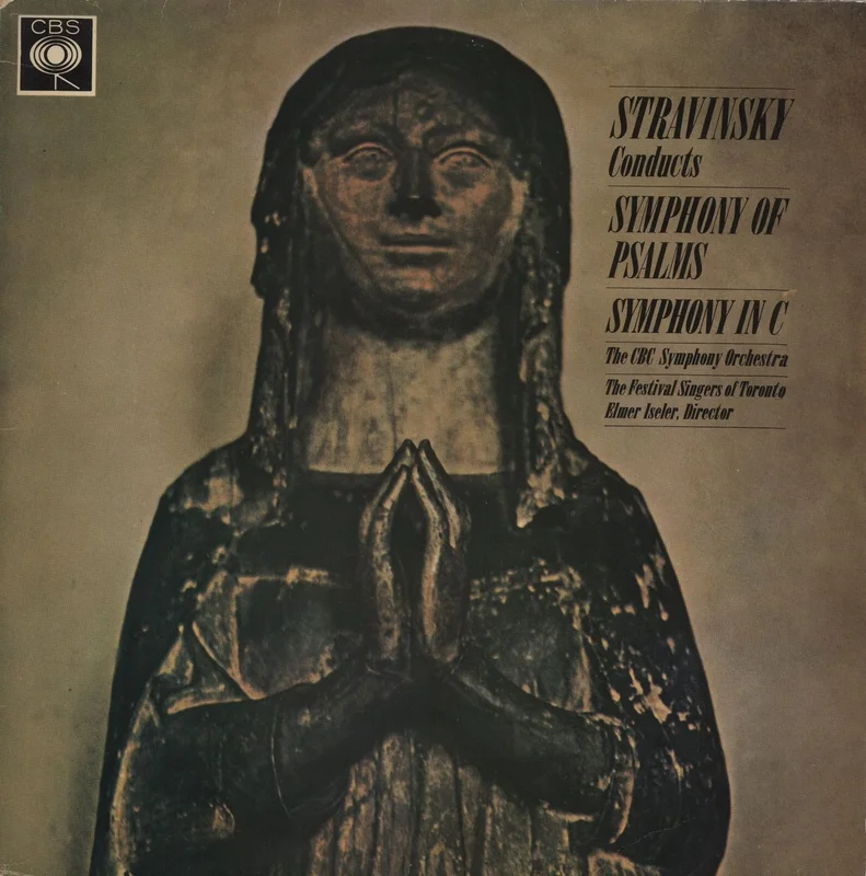 Igor Stravinsky Stravinsky Conducts Symphony Of Psalms / Symphony In C UK Vinyl LP