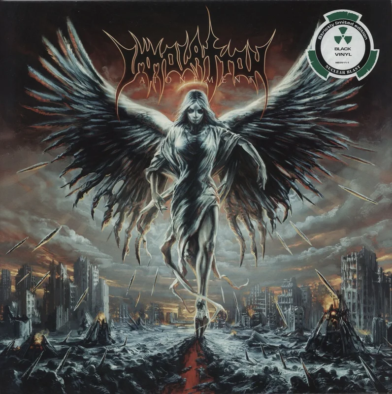 Immolation Atonement - Hype-Sticker German 2-LP vinyl set