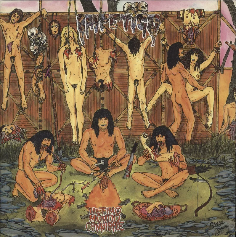 Impetigo Ultimo Mondo Cannibale / Faceless US 2-LP vinyl set