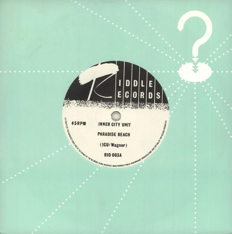 Inner City Unit Paradise Beach UK 7" vinyl