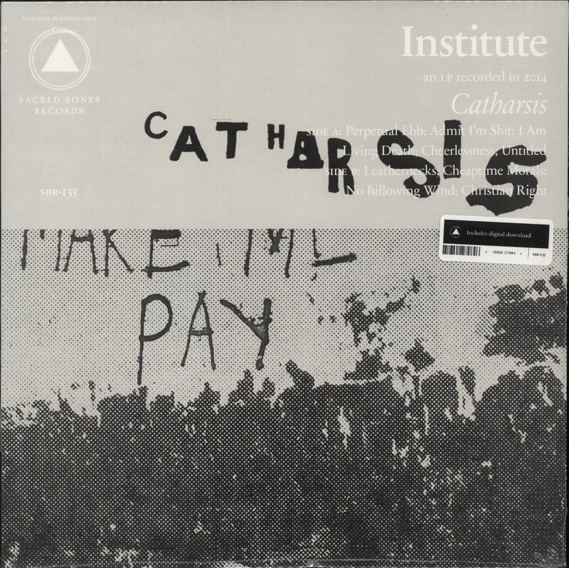 Institute [Punk] Catharsis - Sealed US Vinyl LP