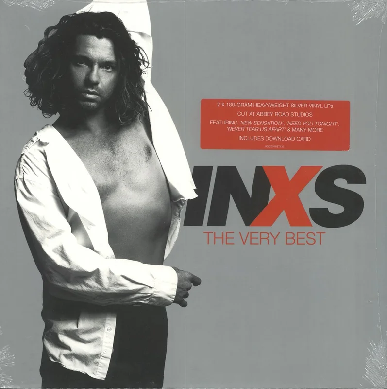 Inxs The Very Best - Silver Vinyl - Sealed UK 2-LP vinyl set