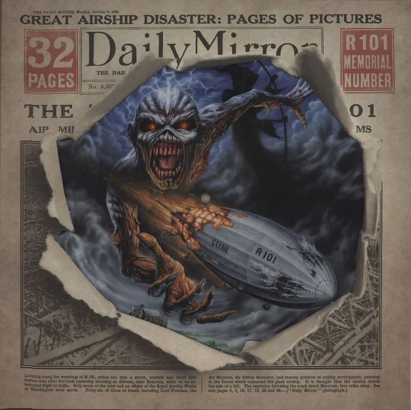 Iron Maiden Empire Of The Clouds - RSD 16 UK 12" picture disc