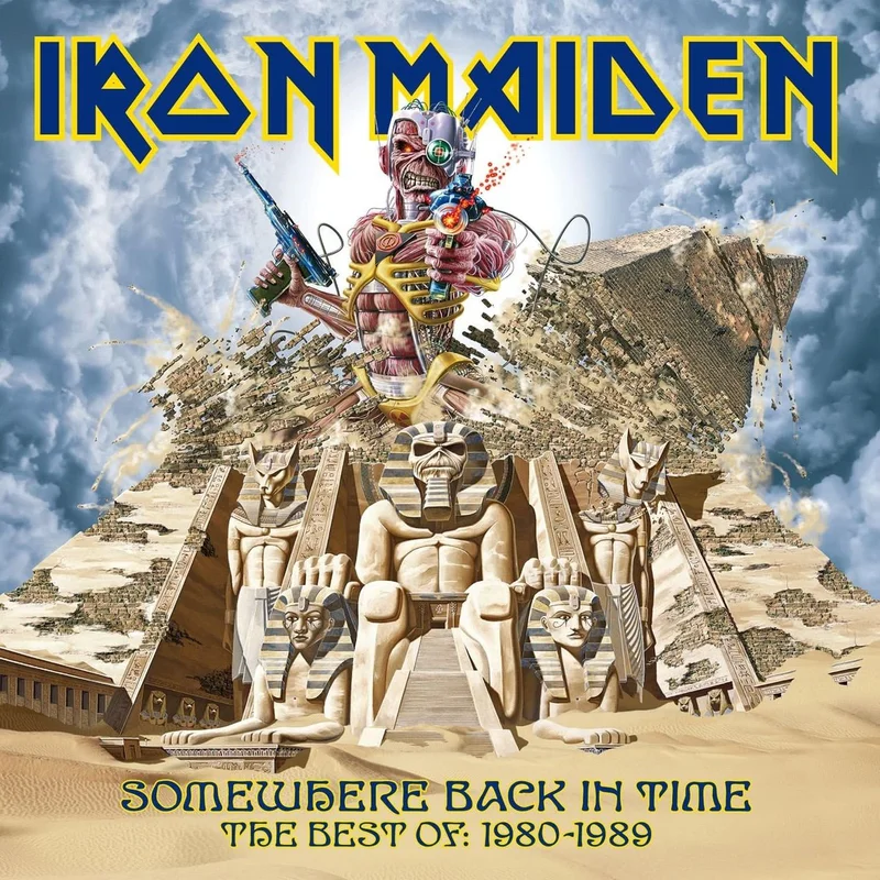 Iron Maiden Somewhere Back In Time - Picture Disc Edition - Sealed UK Picture disc LP