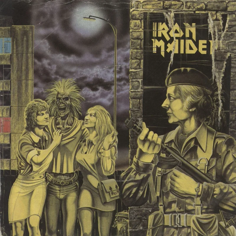 Iron Maiden Women In Uniform - P/S - VG UK 7" vinyl