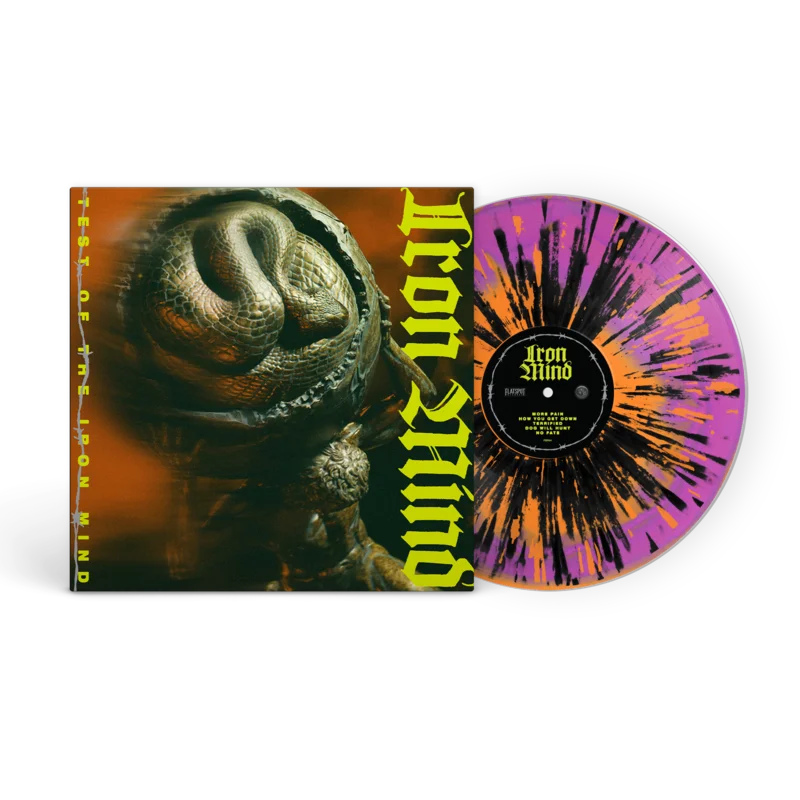 Iron Mind - Test Of The Iron Mind Orange/Purple Splatter Vinyl