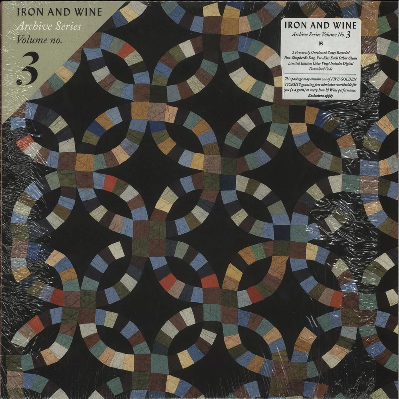 Iron & Wine Archive Series Volume No. 3 - Blue Vinyl - RSD17 UK 12" vinyl