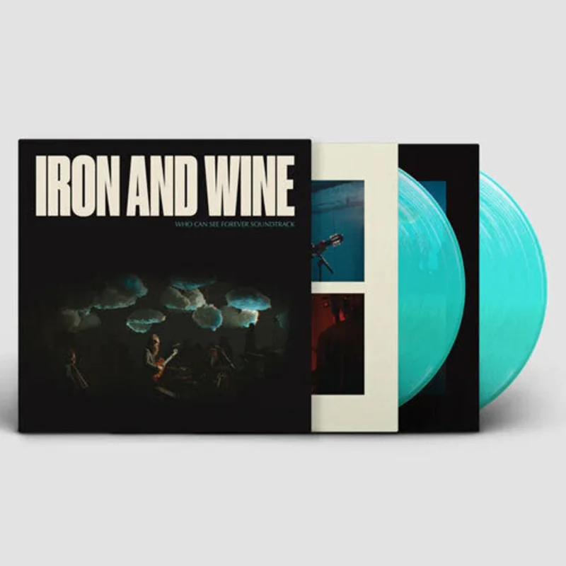 Iron & Wine Who Can See Forever (Original Soundtrack) (Colored Vinyl, Blue, Limited Edition) (2 Lp's)