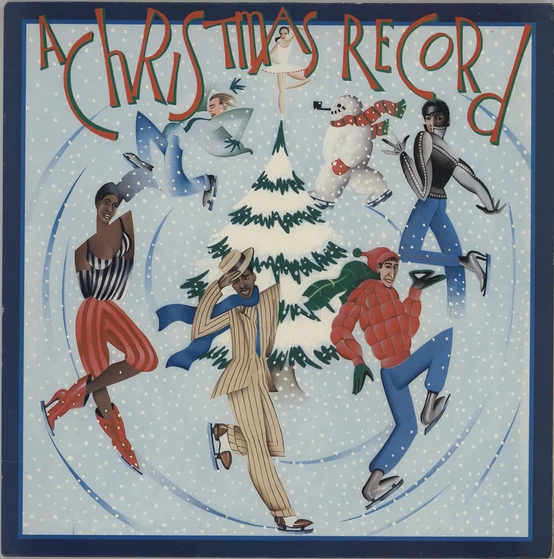 Island Records A Christmas Record - White Vinyl UK Vinyl LP