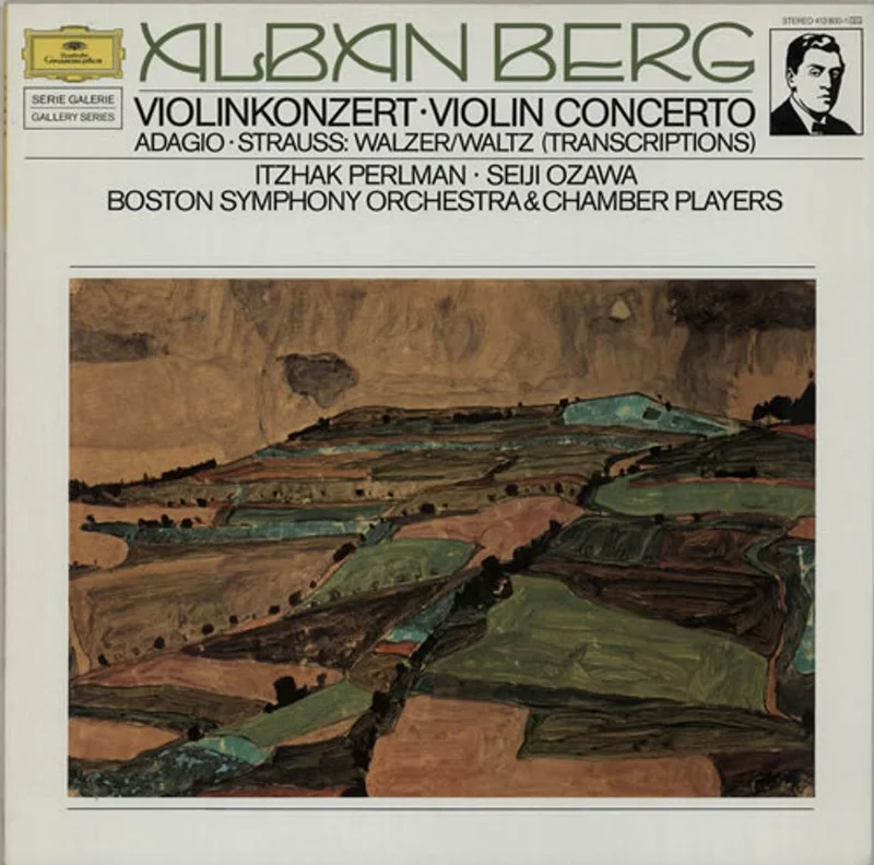 Itzhak Perlman Berg: Violin Concerto German Vinyl LP