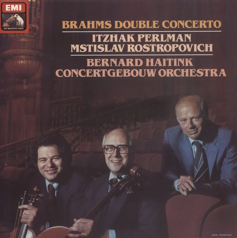 Itzhak Perlman Brahms: Double Concerto UK Vinyl LP