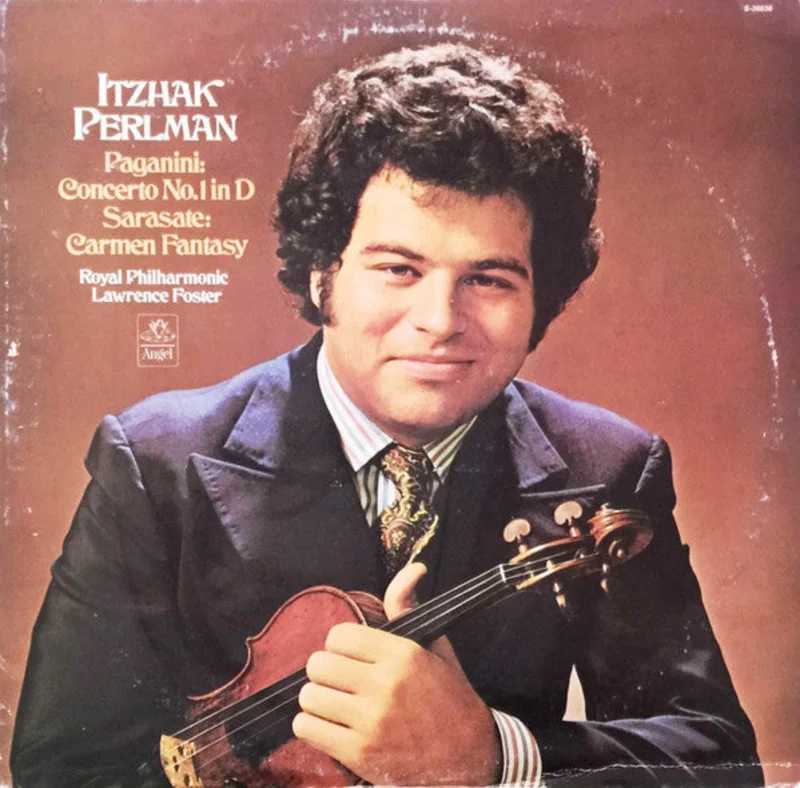 Itzhak Perlman, Niccol Paganini, Pablo de Sarasate, Royal Philharmonic Orchestra, Lawrence Foster - Concerto No. 1 In D / Carmen Fantasy